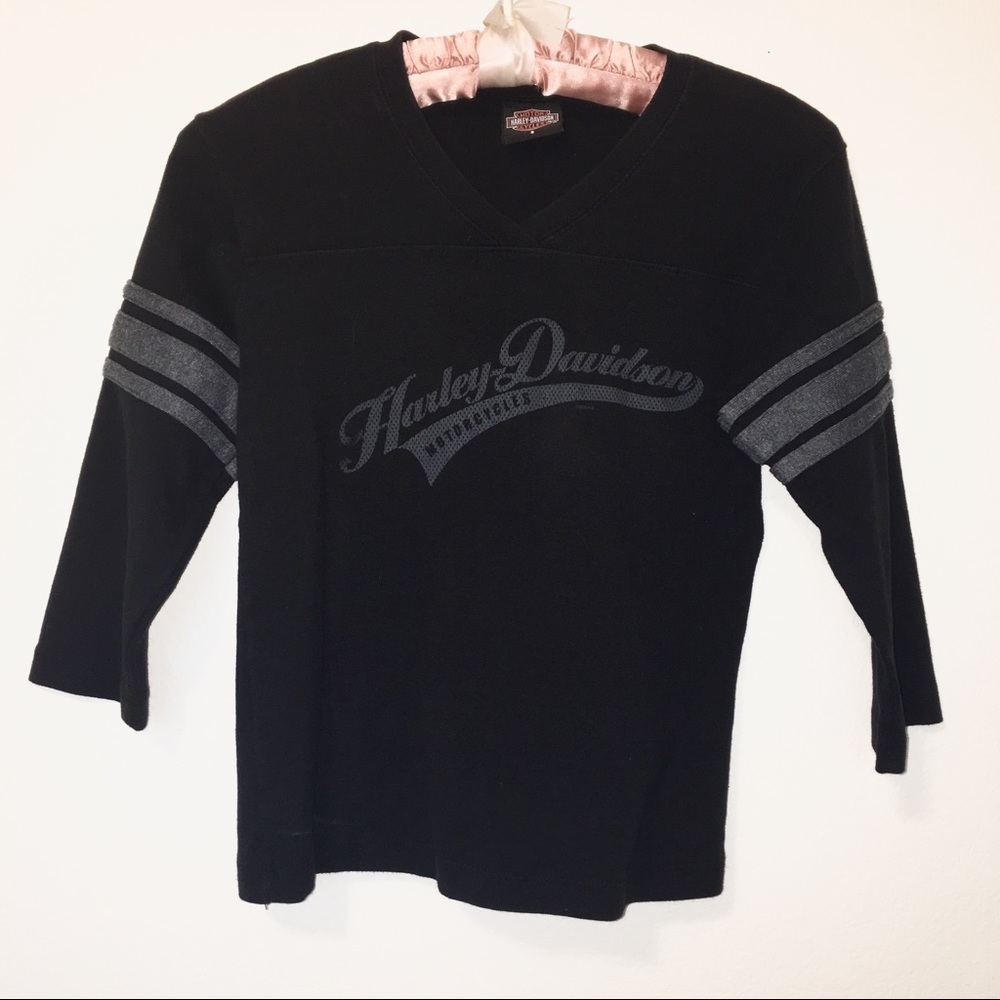 Vintage Harley Davidson Motorcycles V Neck